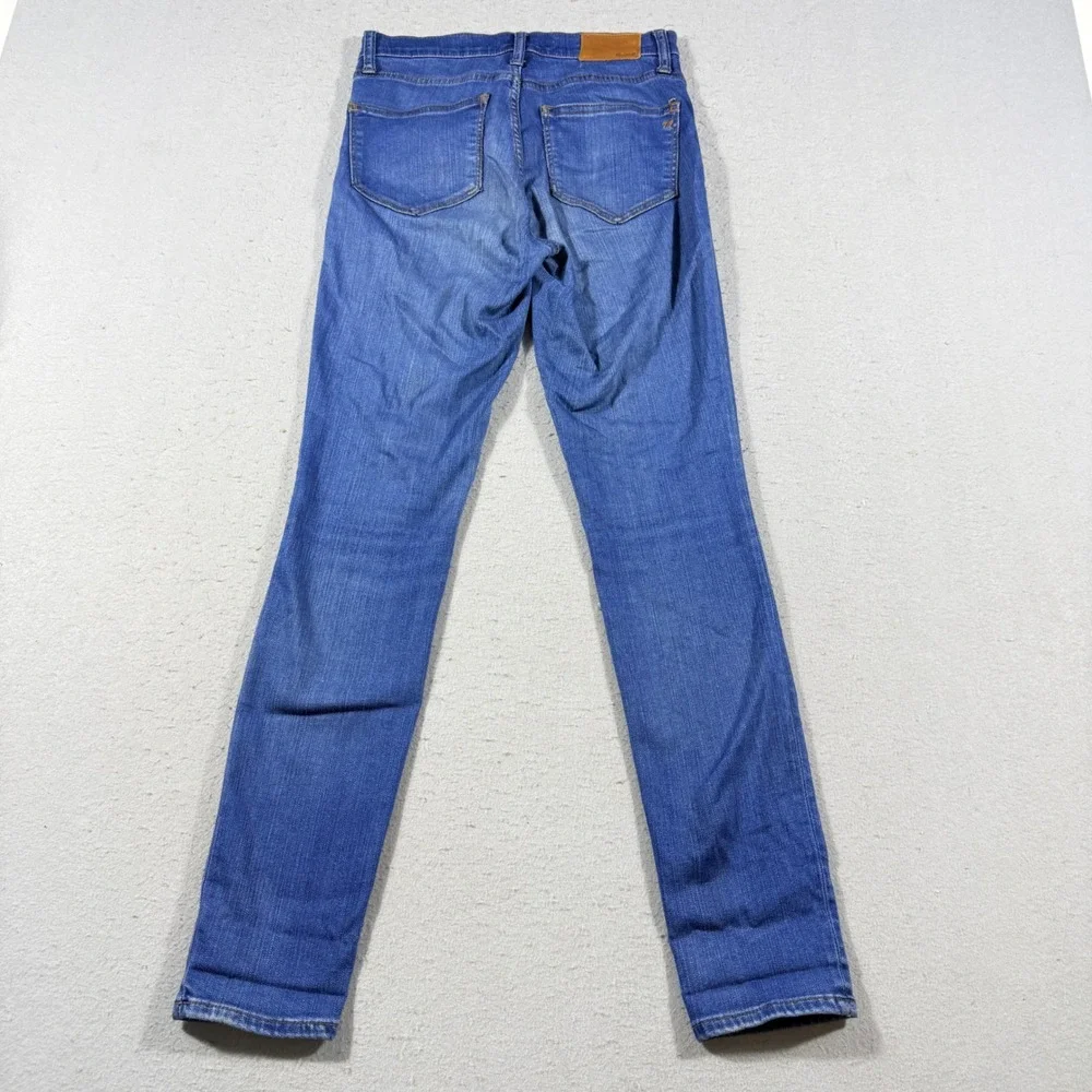 Madewell Roadtripper Skinny Jeans Womens 25 Medium Wash Stretch Denim Blue Pants